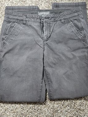 Eddie Bauer Straight Leg Pants in Charcoal Gray